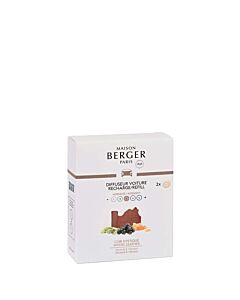 Maison Berger Mystic Leather Car Diffuser Refills